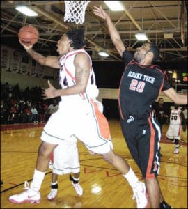 Shown above is a photo of Jae Crowder when he played at South Georgia Technical College in Americus, GA.