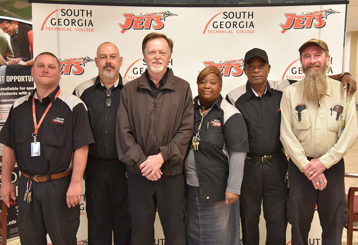 Looking for a satisfying career in the maintenance field?  Just ask these South Georgia Technical College graduates and alumni who started out as students but are now employed at the college.  They learned the skills they need to enter the workforce.