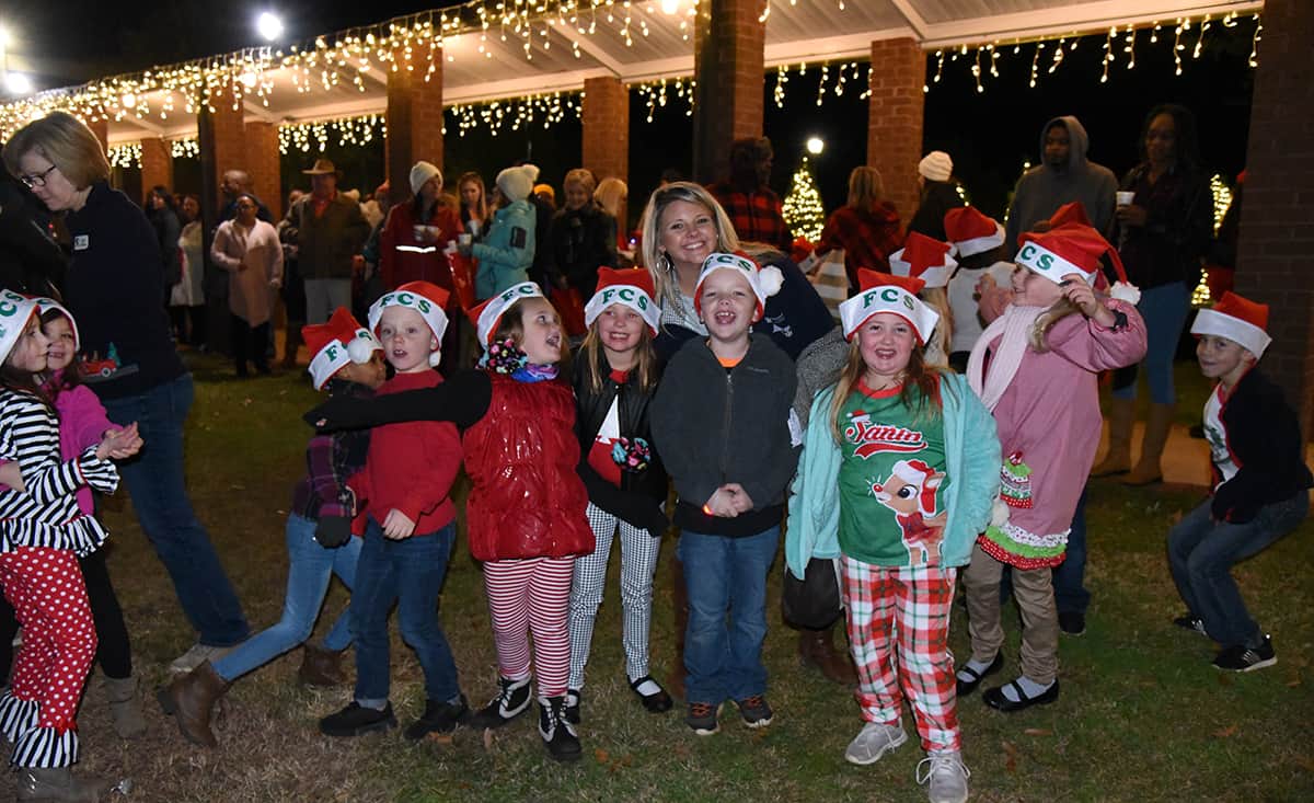 The Furlow Charter School first grade scholars performed Christmas favorites at the South Georgia Tech “Light Up Your Future” event.