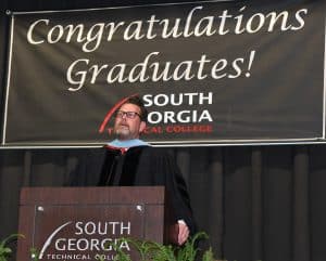 South Georgia Technical College plans VIRTUAL graduation for Spring 2020 graduates with words of encouragement from President Dr. John Watford and other South Georgia Tech officials.