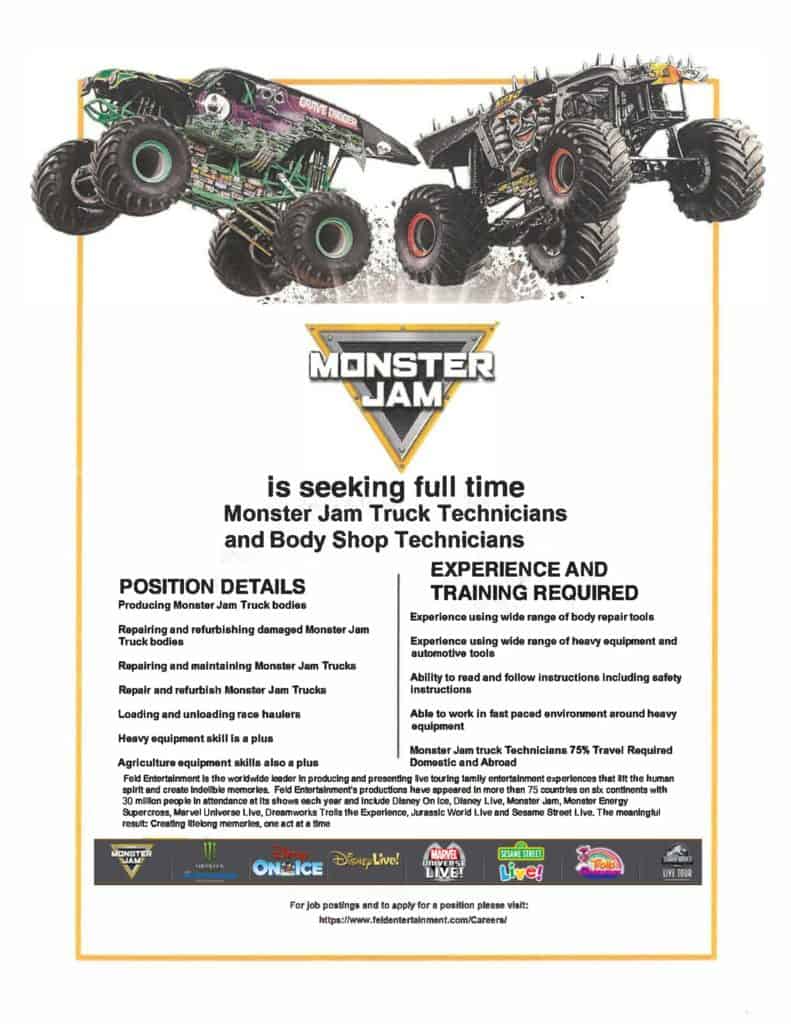 Monster Jam opportunities graphic