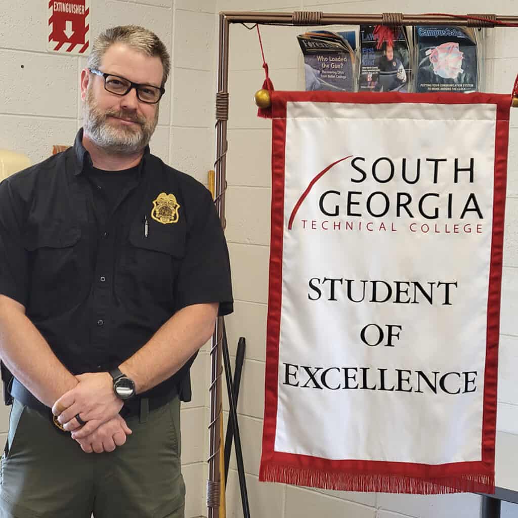 Pictured is John Welch, SGTC's February 2023 Student of Excellence