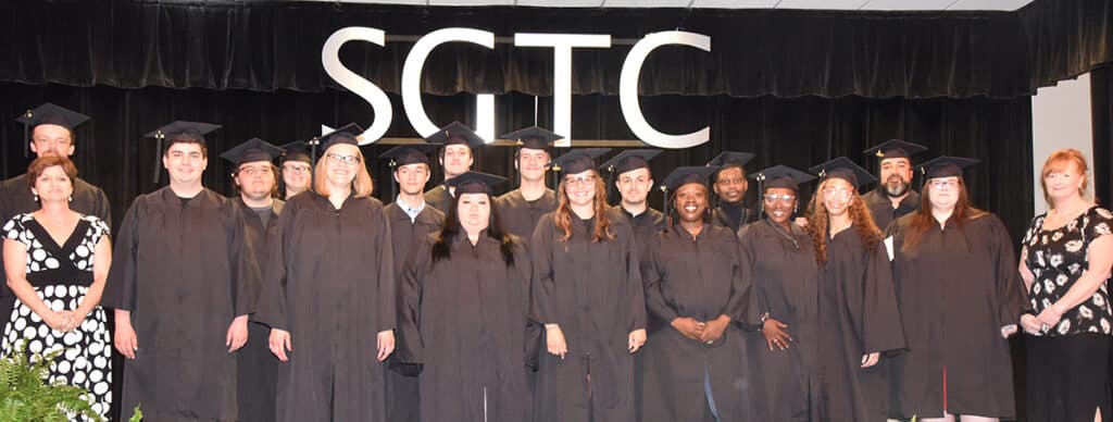 Shown above are the 2023 High School Equivalency graduates from Sumter County and their instructors.