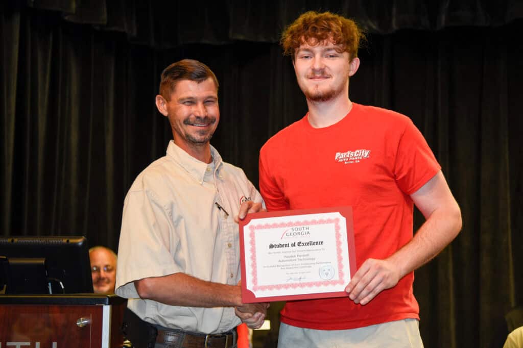 SGTC Student of Excellence Ceremony