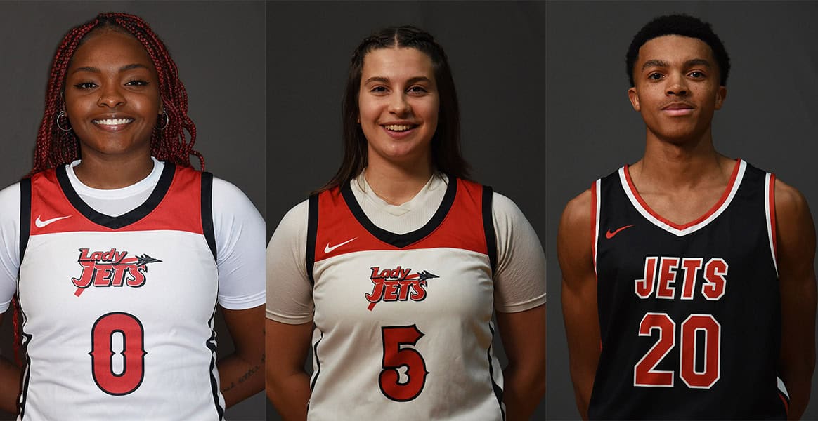 Isabel de Souza Bueno (0), Greta Carollo, (5), and Daryl Bod (20) have been spotlighted and recognized at the next level.