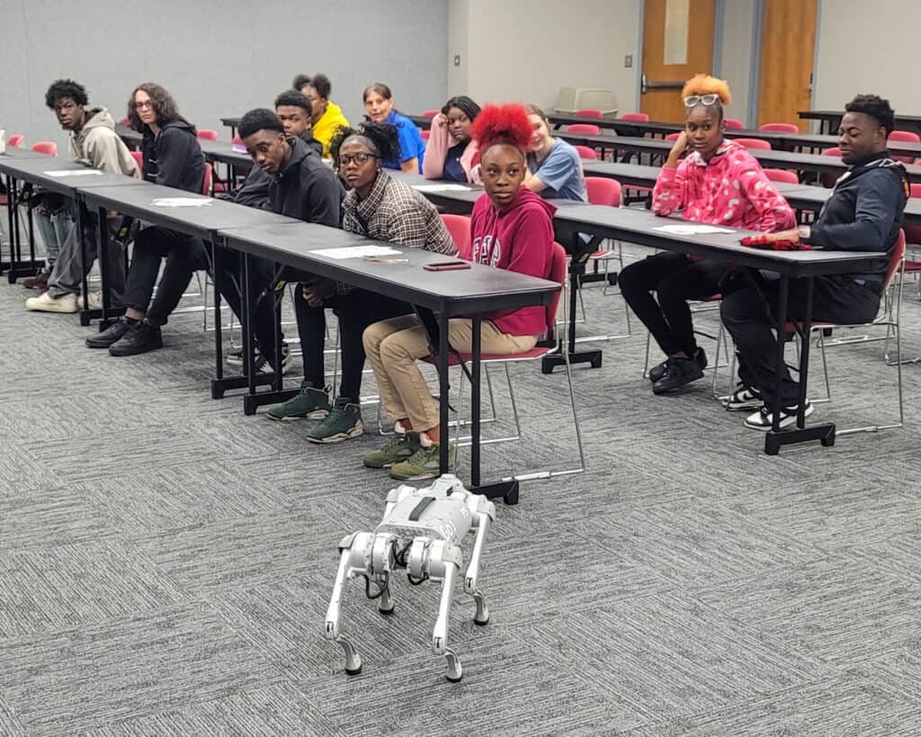 Students from the Crisp Learning Center and Crisp County Elementary recently participated in STEM activities at SGTC’s Crisp County Center.