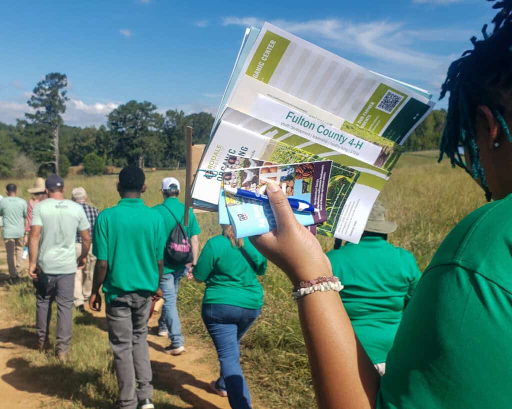 SGTC Horticulture students recently participated in a field day at the Rodale Institute’s Southeast Organic Center.