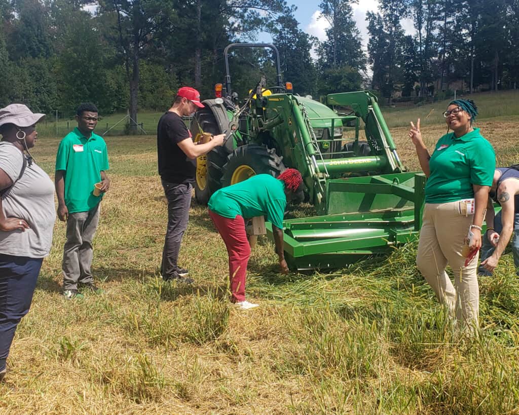 SGTC Horticulture students recently participated in a field day at the Rodale Institute’s Southeast Organic Center.