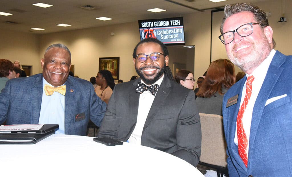 Attendees at the SGTC first-generation student event