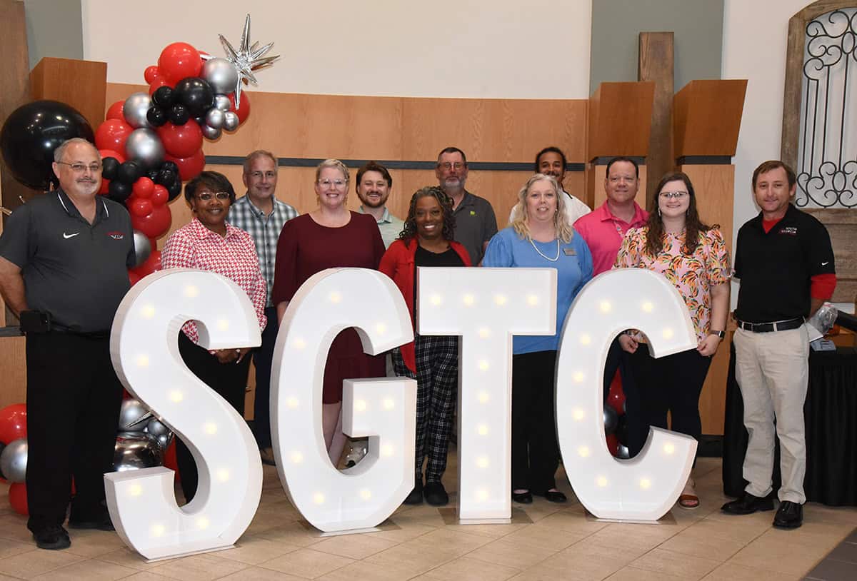 Shown above are the members of the South Georgia Technical College Internal TechForce 2024 fund drive. They include:Dr. David Finley, Tammy Hamilton, Pat Peacock, Jennifer Gilmore, Tylen Pepito, Jennifer Robinson, Matthew Burks, Teresa McCook, Chester Taylor, Josh Curtin, Leah Cannady, and Jeff Sheppard. Not shown are: David Cox, Lisa Jordan, Tami Blount, Peiare Adderly, Melissa Granthan, Dr. Michele Seay, Dorothea McKenzie, and Jason Wisham.