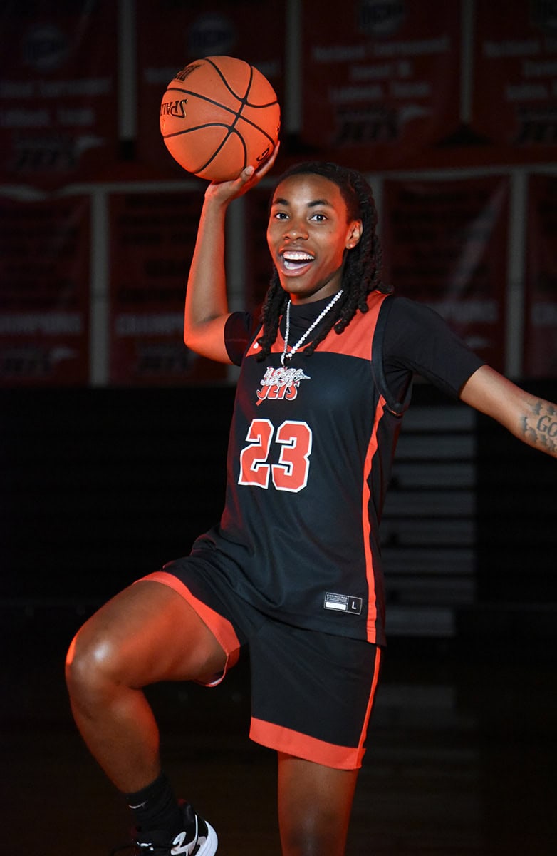 Jamiah Gregory, 23, was selected as the GCAA Player of the Week for Division I for the week of January 6, 2025.